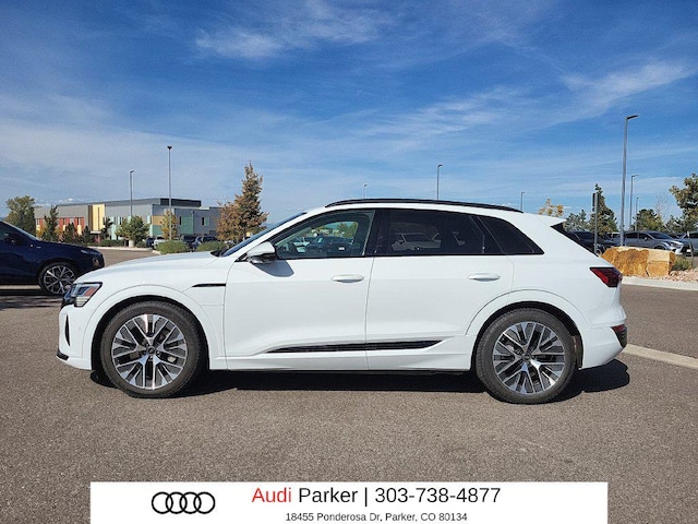 Certified 2024 Audi Q8 e-tron Prestige with VIN WA16AAGE9RB049613 for sale in Parker, CO
