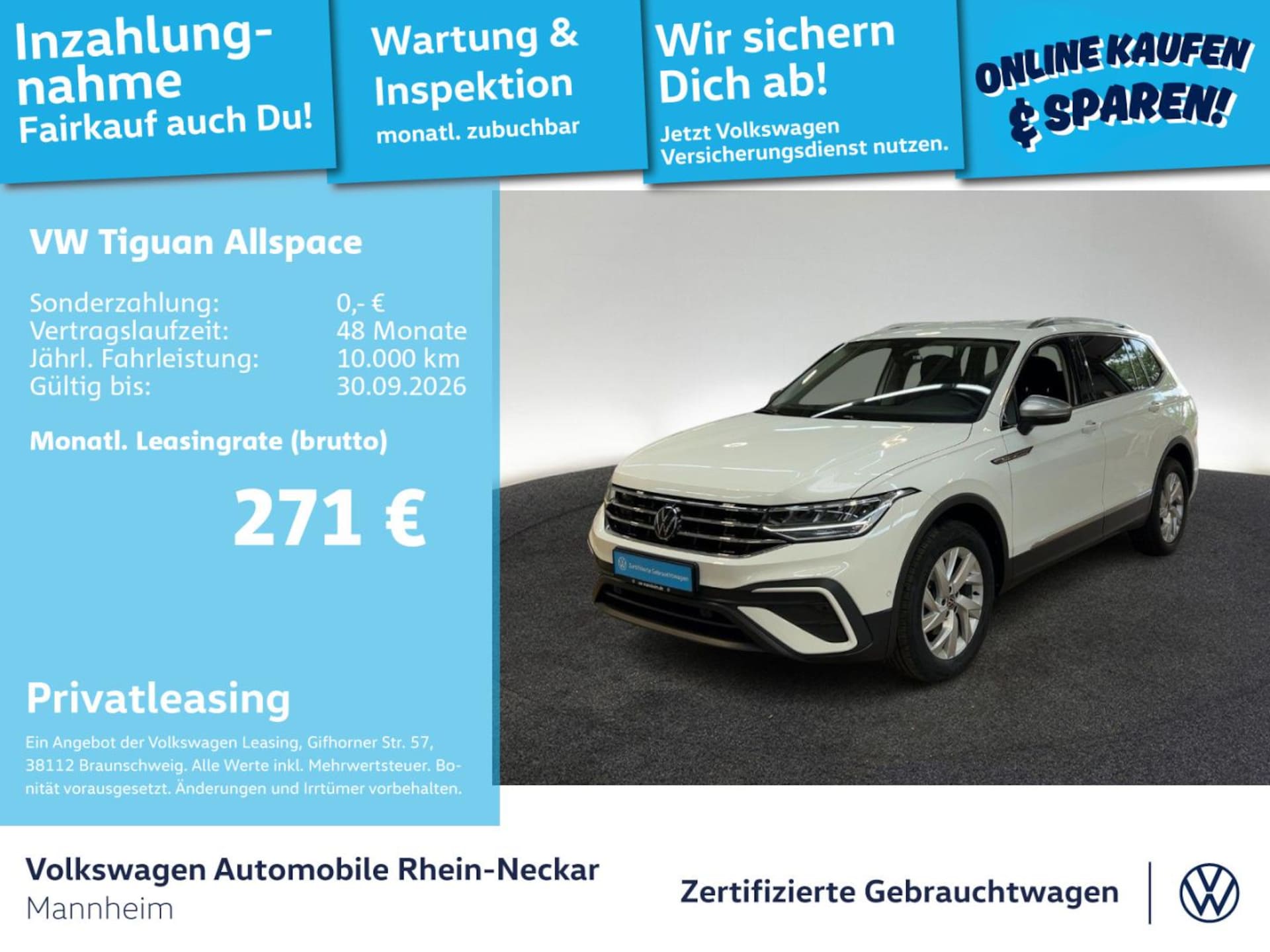 Volkswagen Tiguan Allspace Life