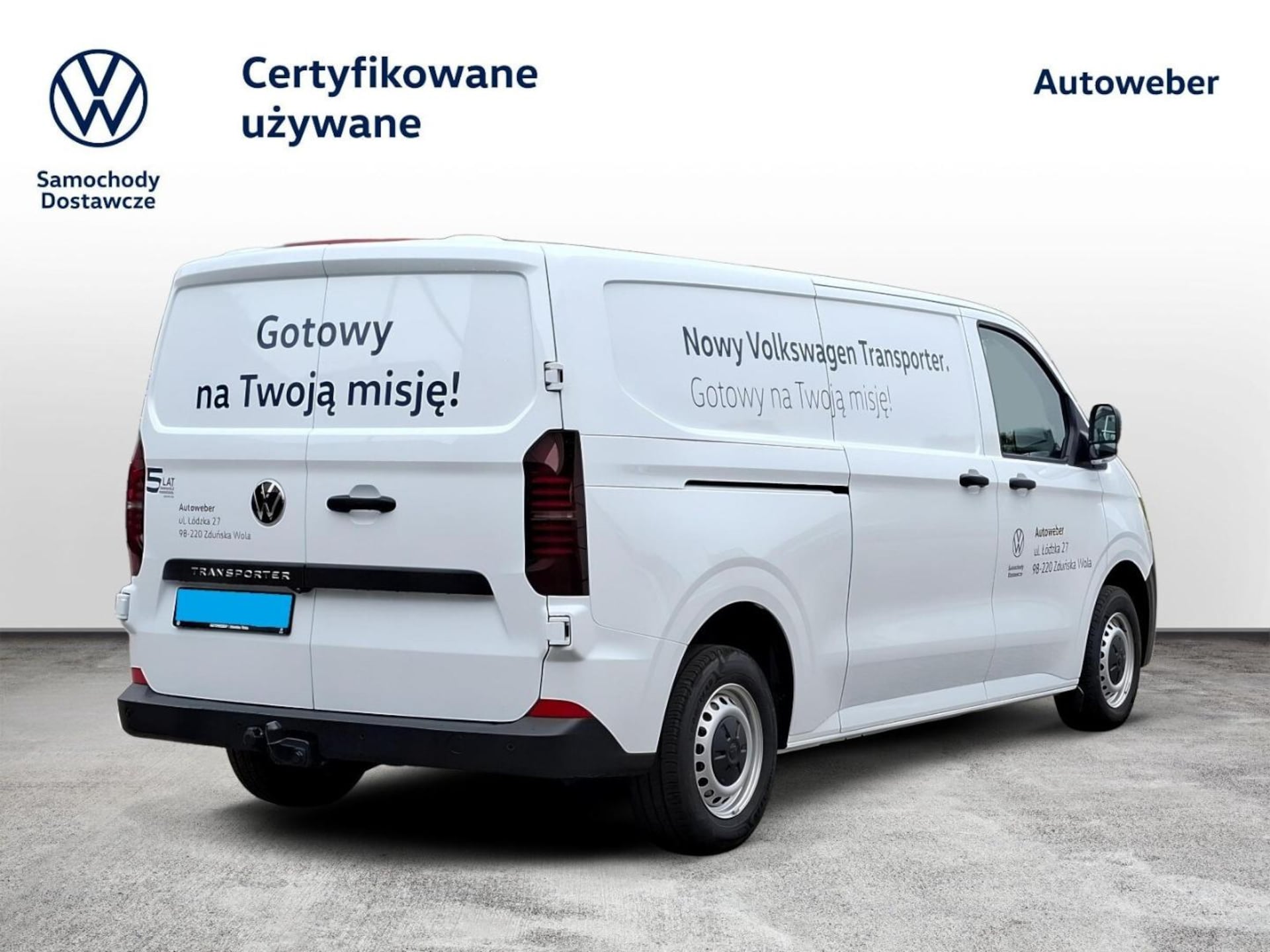 Volkswagen Transporter Furgon długi rozstaw osi