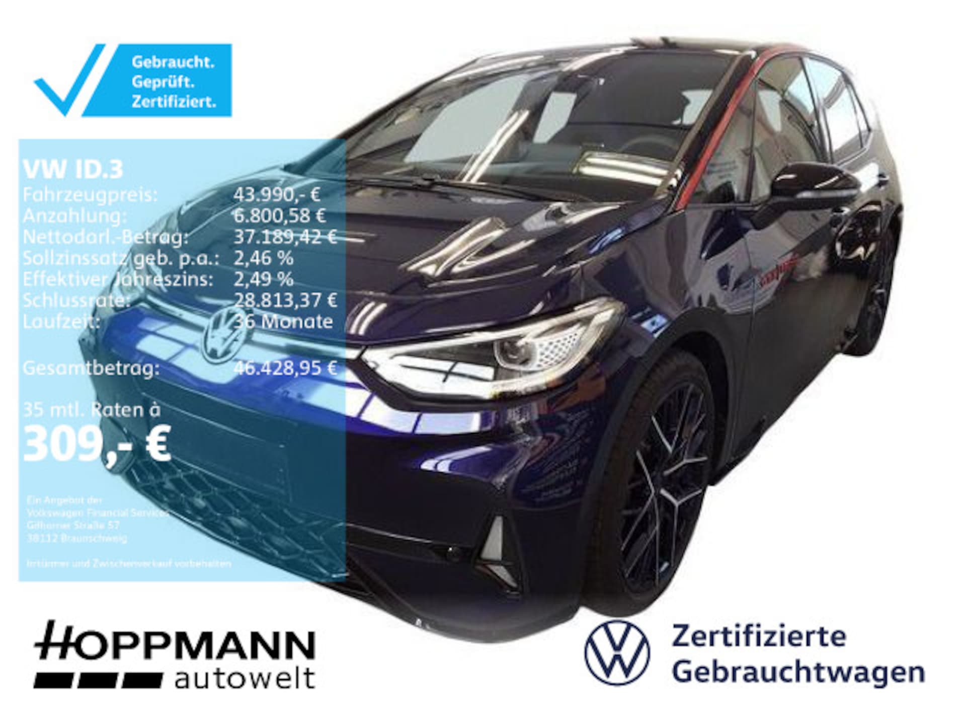 Volkswagen ID.3 GTX Performance