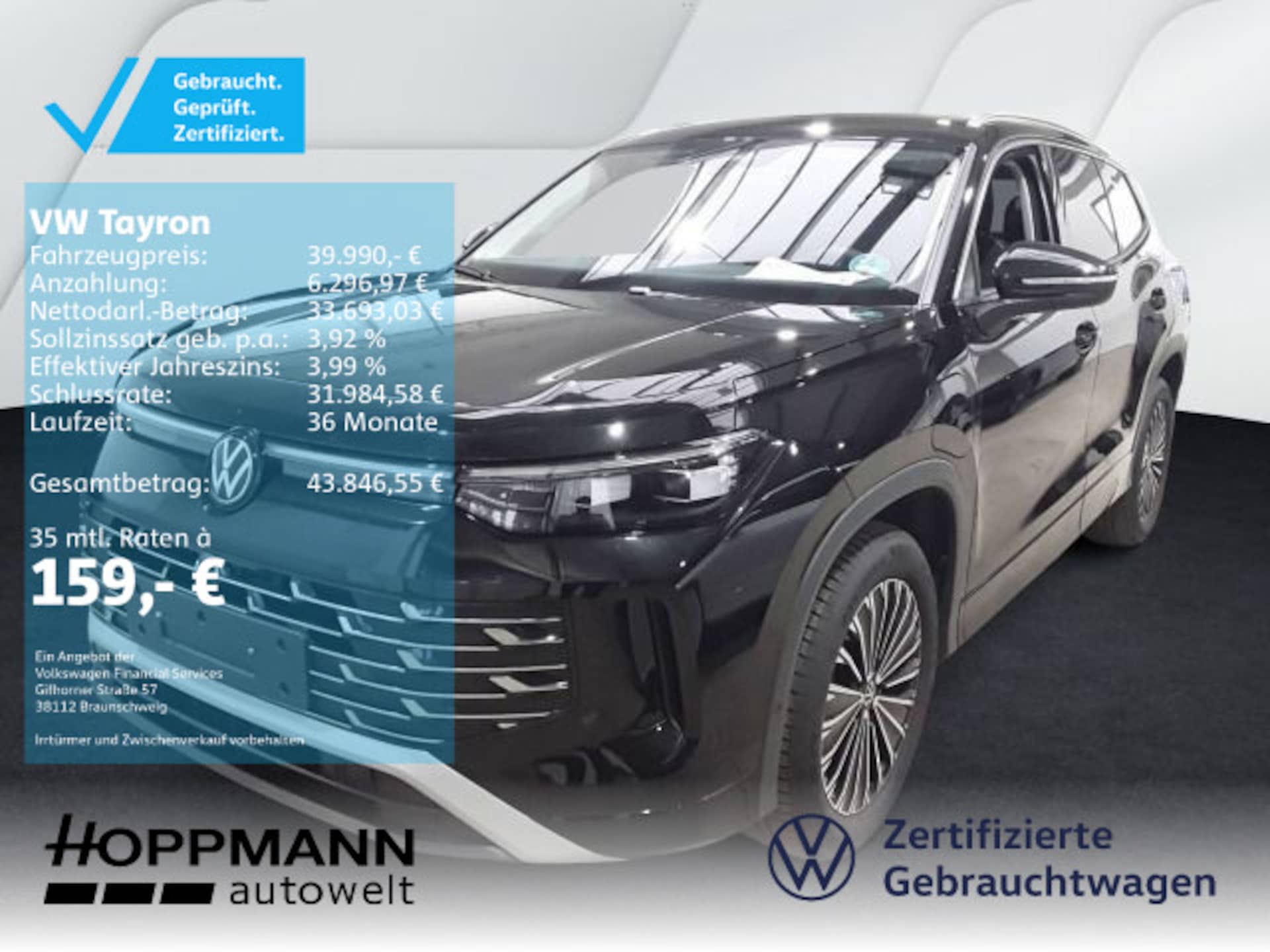 Volkswagen Tayron Elegance