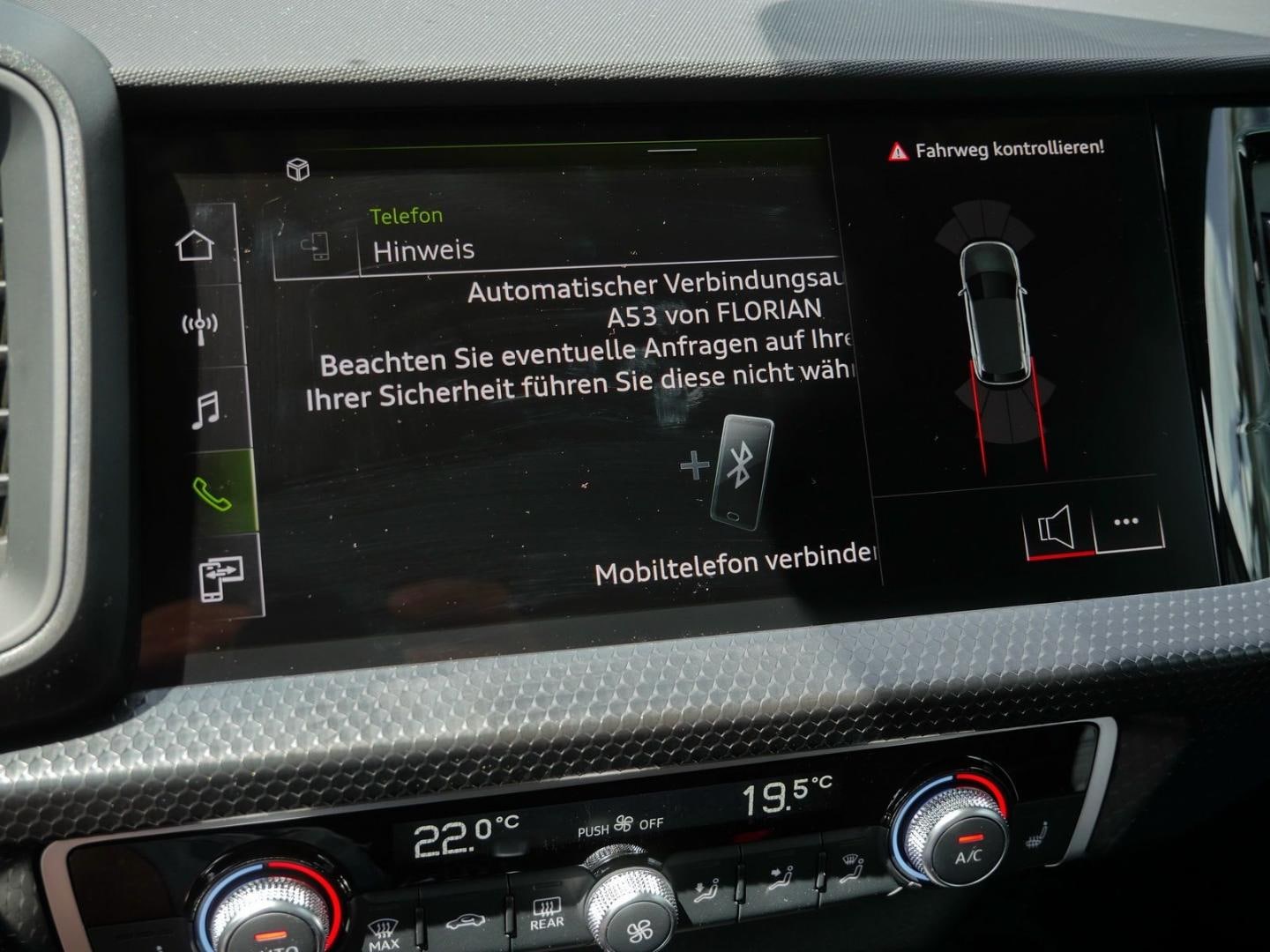Bild über Audi A1 Sportback advanced 25 TFSI Schaltgetriebe - für weitere Informationen kontaktieren Sie den Audi Partner