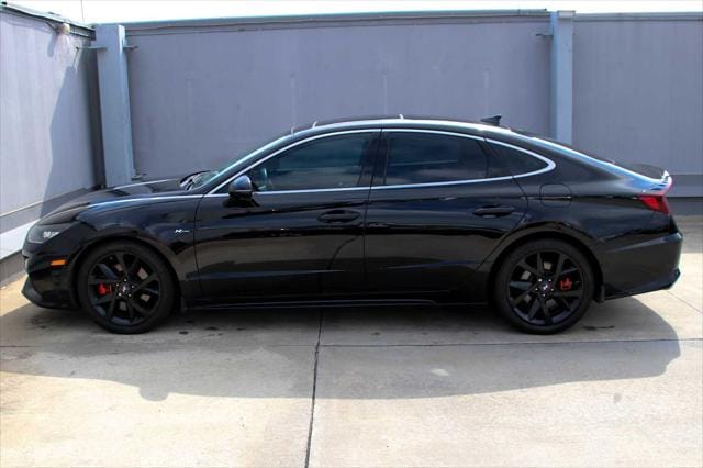 Used 2022 Hyundai Sonata N Line with VIN 5NPEK4JC3NH142370 for sale in Sugar Land, TX