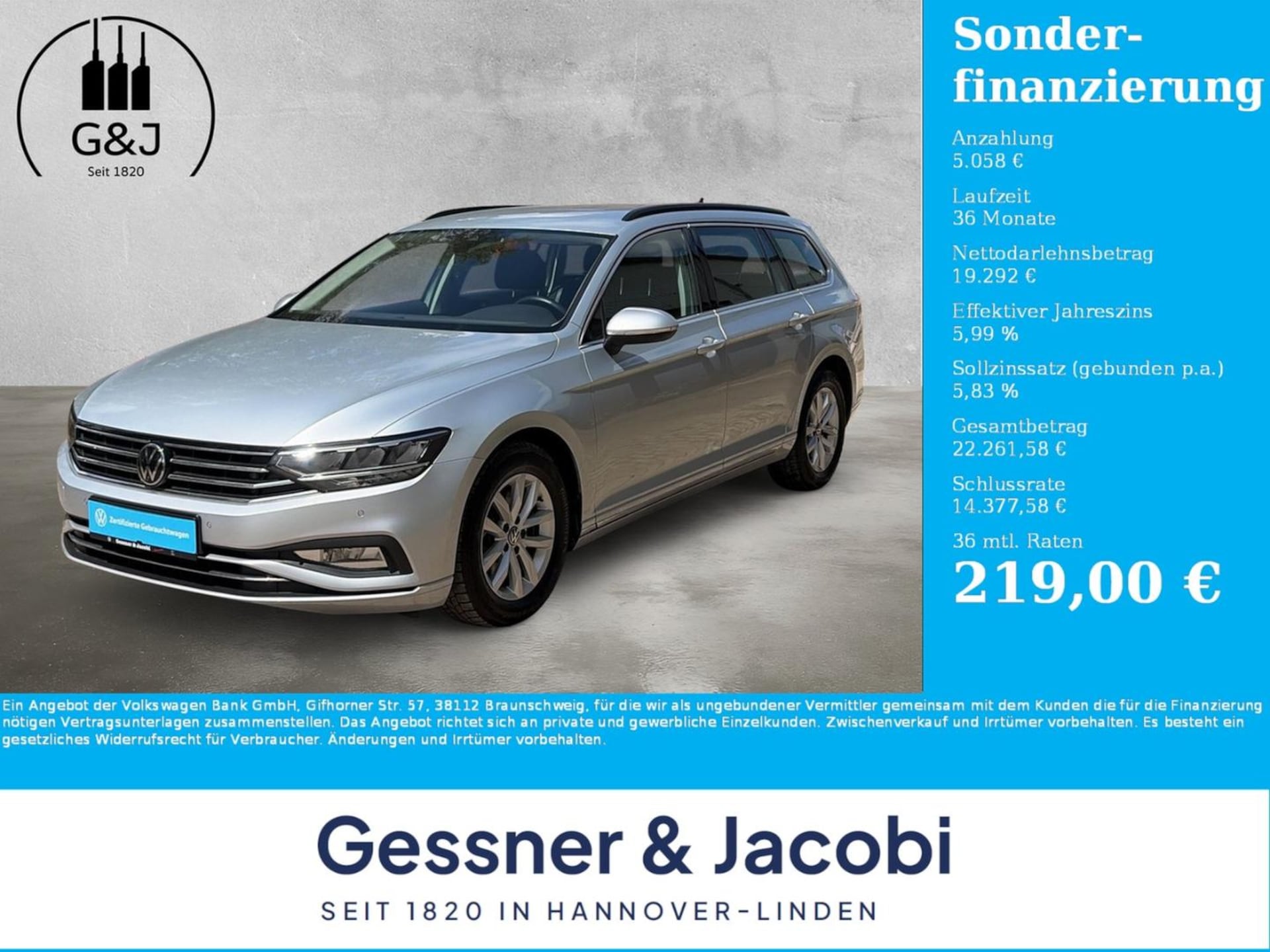 Volkswagen Passat Variant 2023 — Passat Variant 1.5 TSI Business Kamera AppConne...