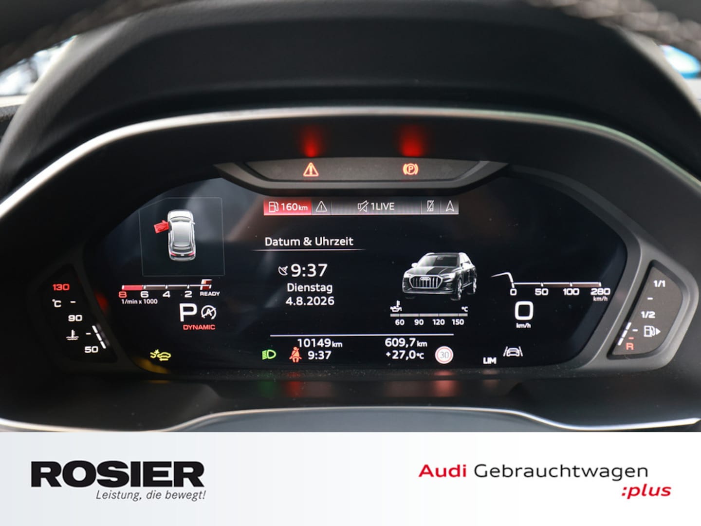 Bild über Audi Q3 S line 40 TFSI quattro S tronic - für weitere Informationen kontaktieren Sie den Audi Partner