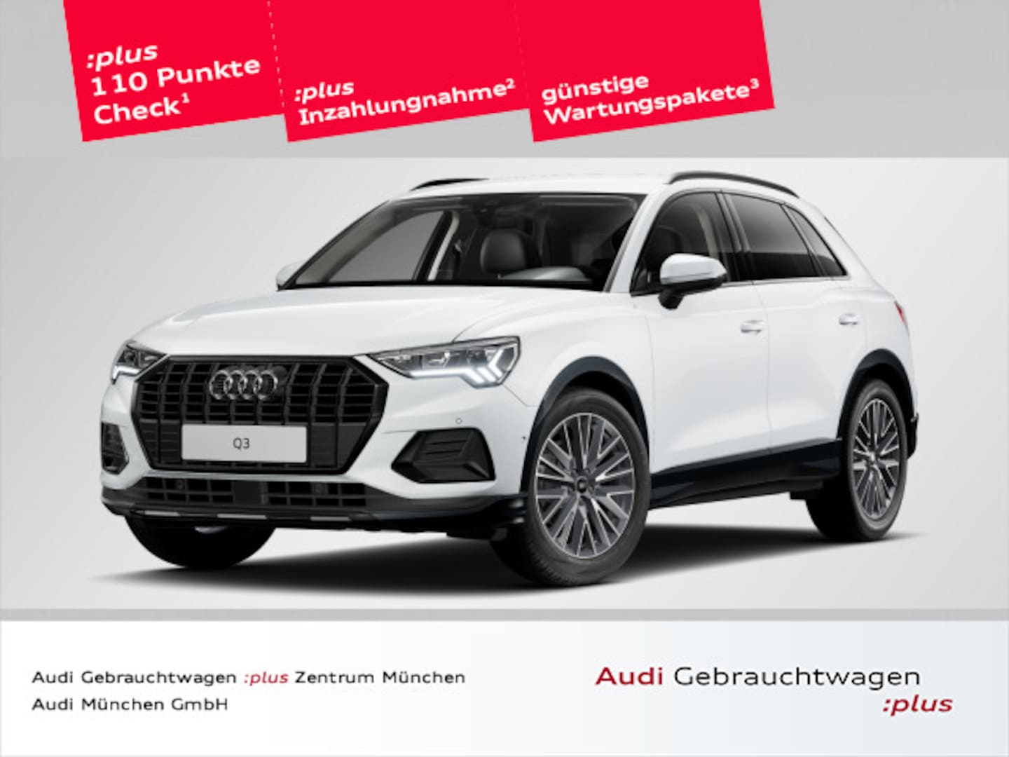 Bild über Audi Q3 TDI 110 kW S tronic - für weitere Informationen kontaktieren Sie den Audi Partner