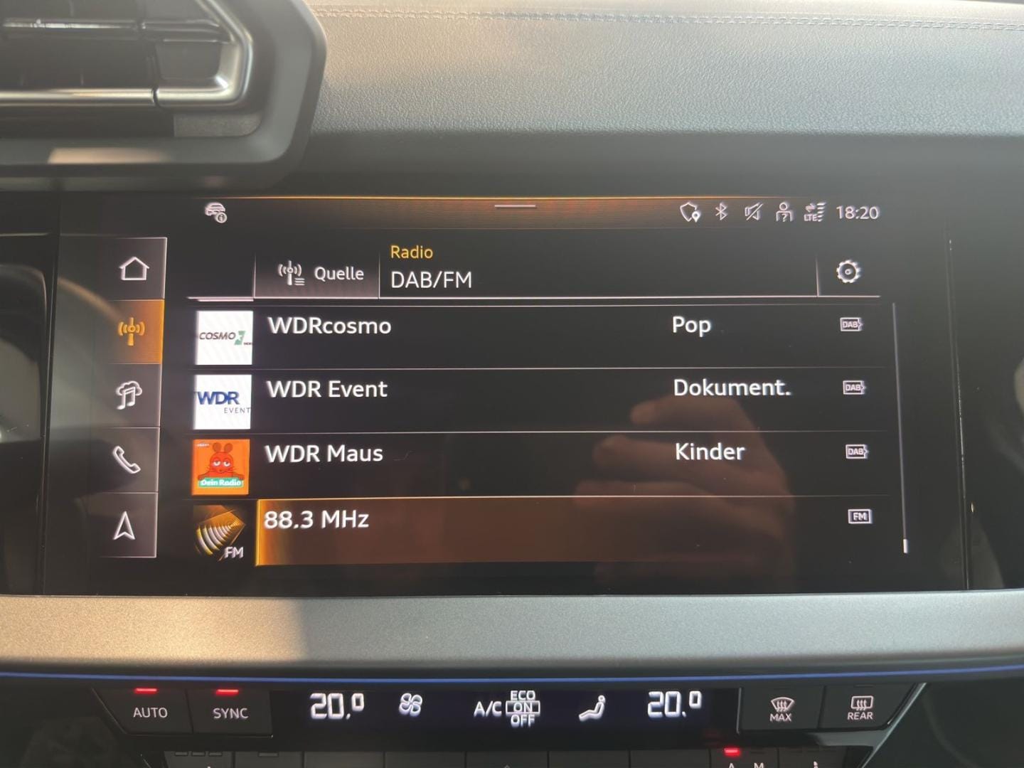 Bild über Audi A3 allstreet TFSI e TFSI e 150 kW S tronic - für weitere Informationen kontaktieren Sie den Audi Partner