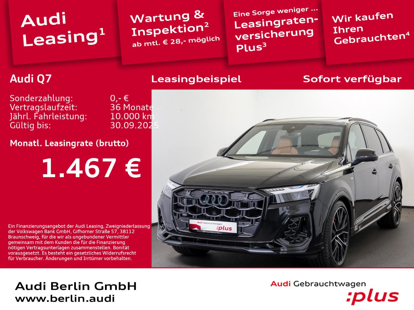 Audi Q7 SUV TFSI e