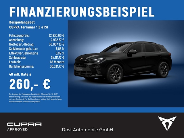 CUPRA Terramar 1.5 eTSI SHZ+HuD+RearView+App-Connect (2873)
