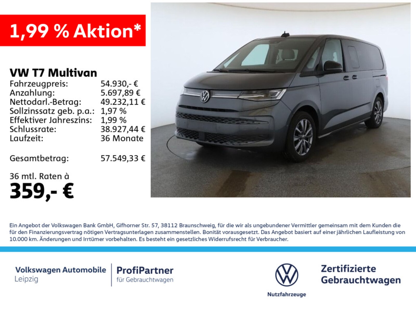 Volkswagen Multivan Langversion