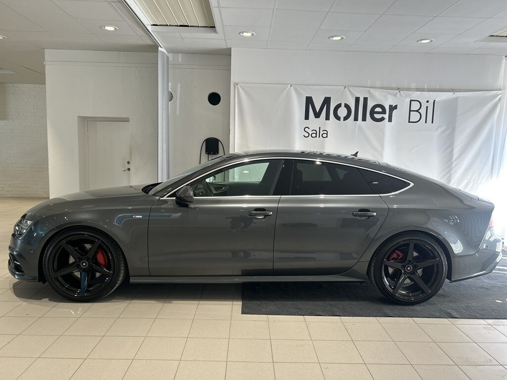 Bild som visar&nbsp;Audi A7 Sportback&nbsp;A7 Sportback 3.0 TDI quattro 218 hk S tronic - för mer information kontakta din Audi Partner