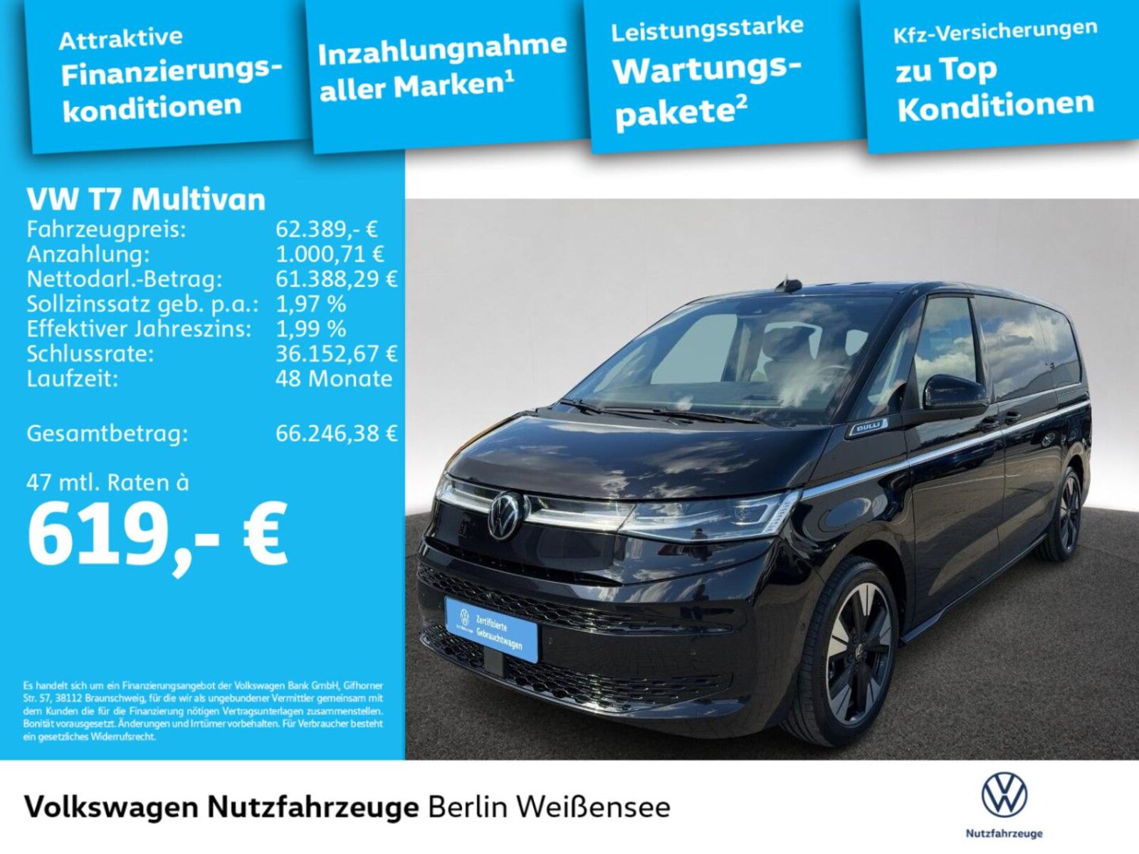 Volkswagen Multivan Langversion – Bild 3