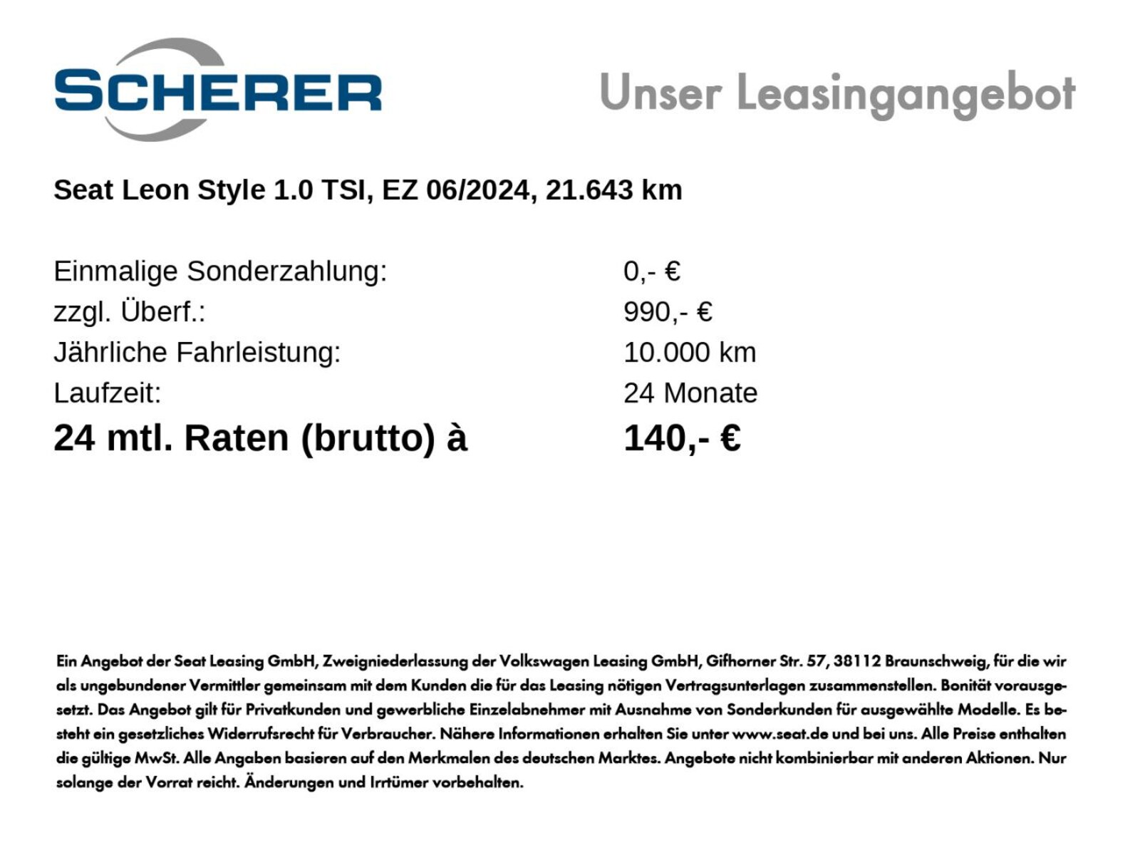 SEAT Leon – Bild 2