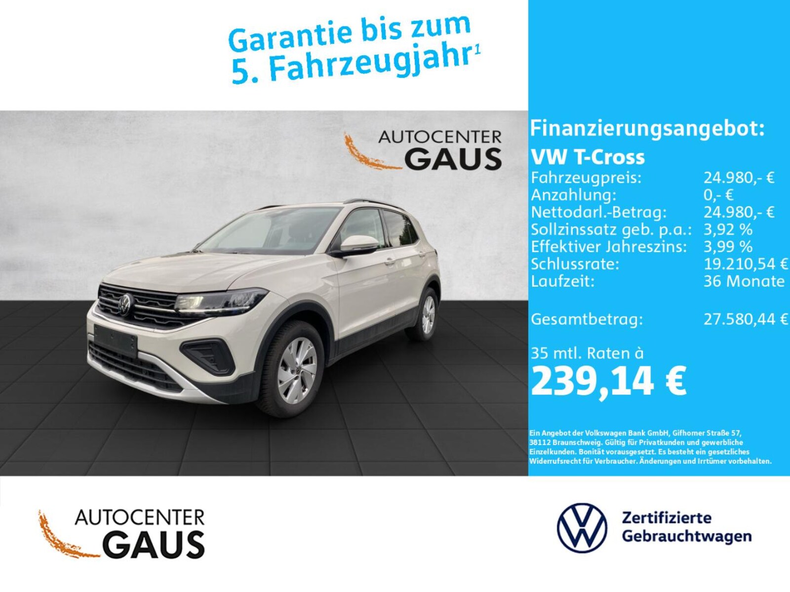 Volkswagen T-Cross – Bild 2