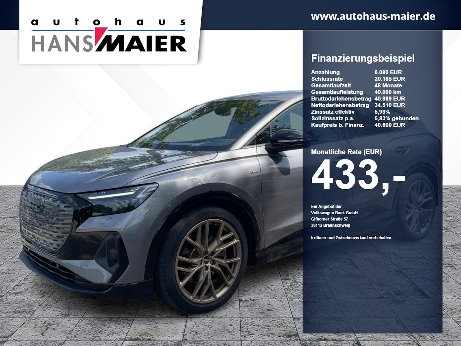 Audi Q4 Sportback e-tron