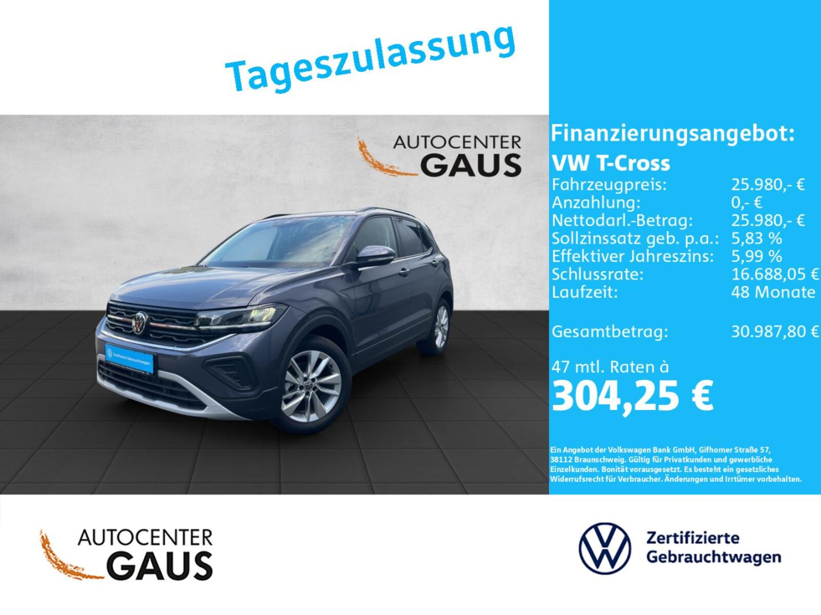 Volkswagen T-Cross – Bild 2