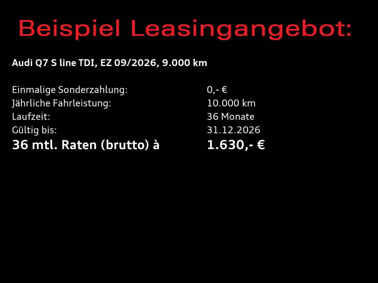 Bild über Audi Q7 SUV TDI quattro 220 kW tiptronic - für weitere Informationen kontaktieren Sie den Audi Partner