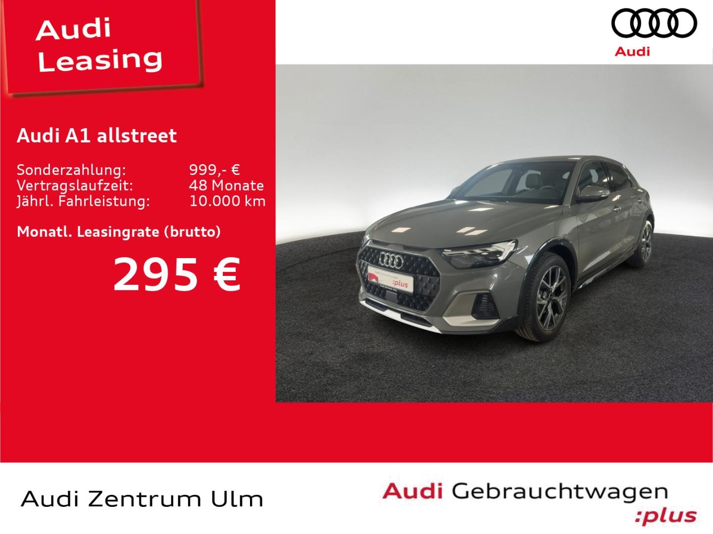 Bild über Audi A1 allstreet 30 TFSI Schaltgetriebe - für weitere Informationen kontaktieren Sie den Audi Partner
