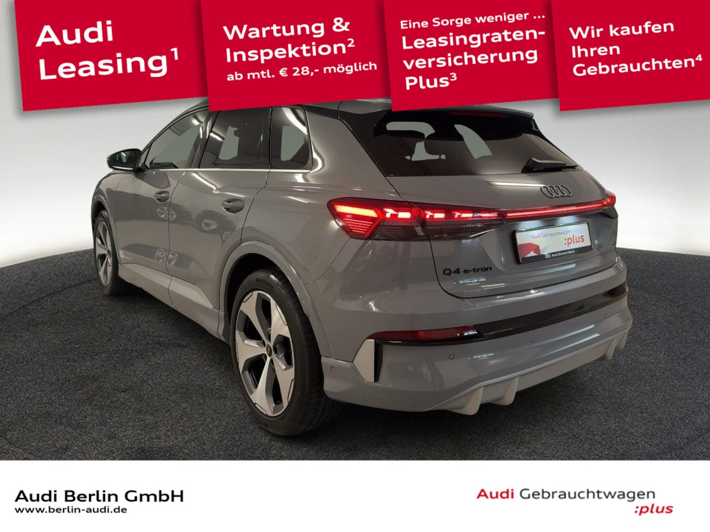 Bild über Audi Q4 SUV e-tron e-tron quattro performance 250 kW - für weitere Informationen kontaktieren Sie den Audi Partner