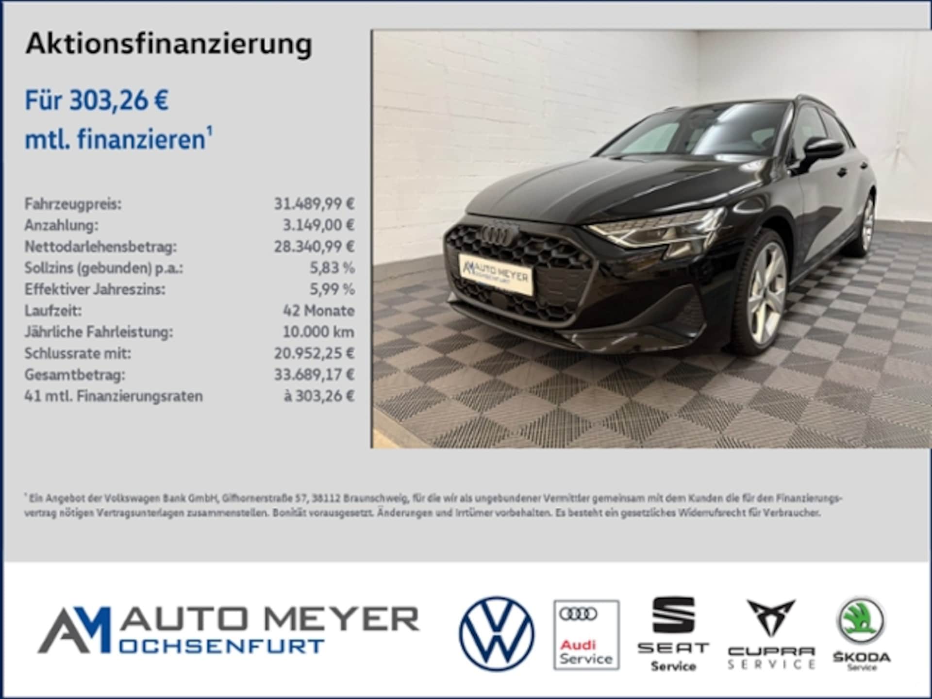 Audi A3 Sportback Advanced