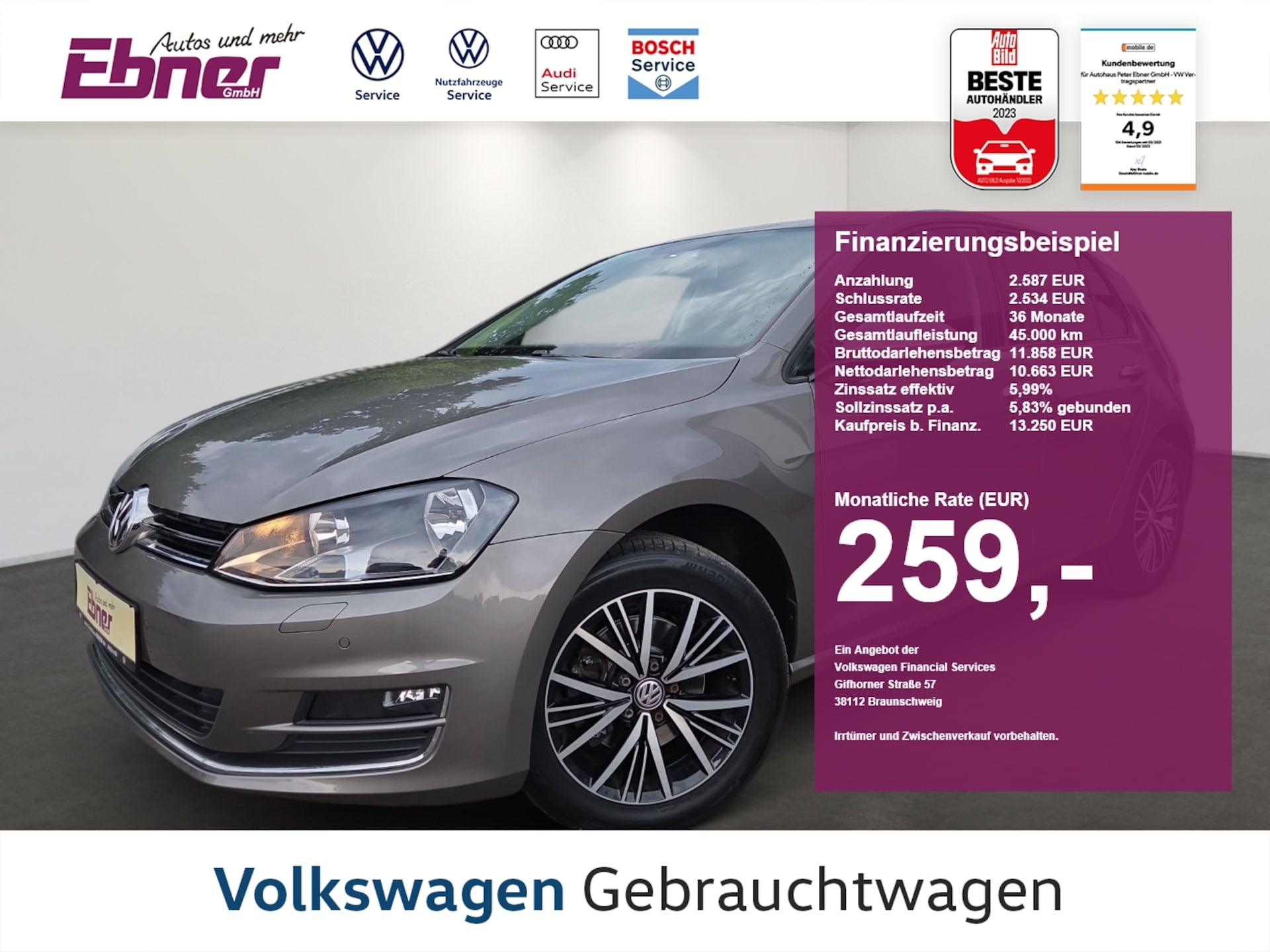 Volkswagen Golf Comfortline