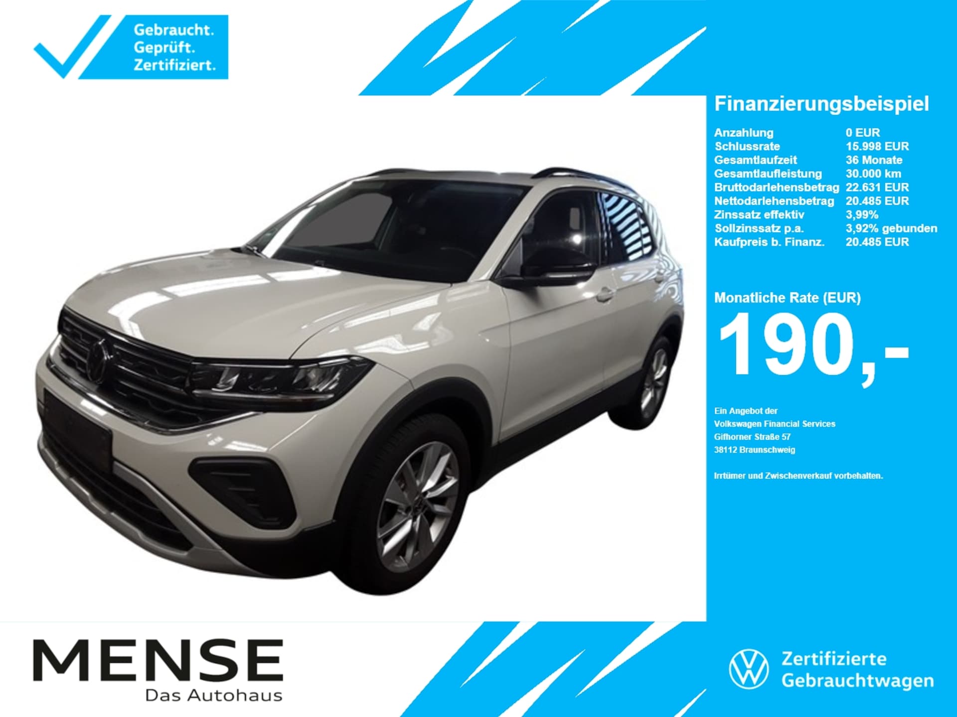 Volkswagen T-Cross Life