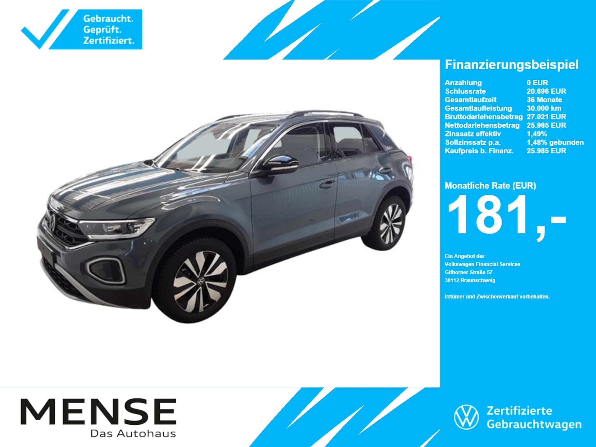 Volkswagen T-Roc Life