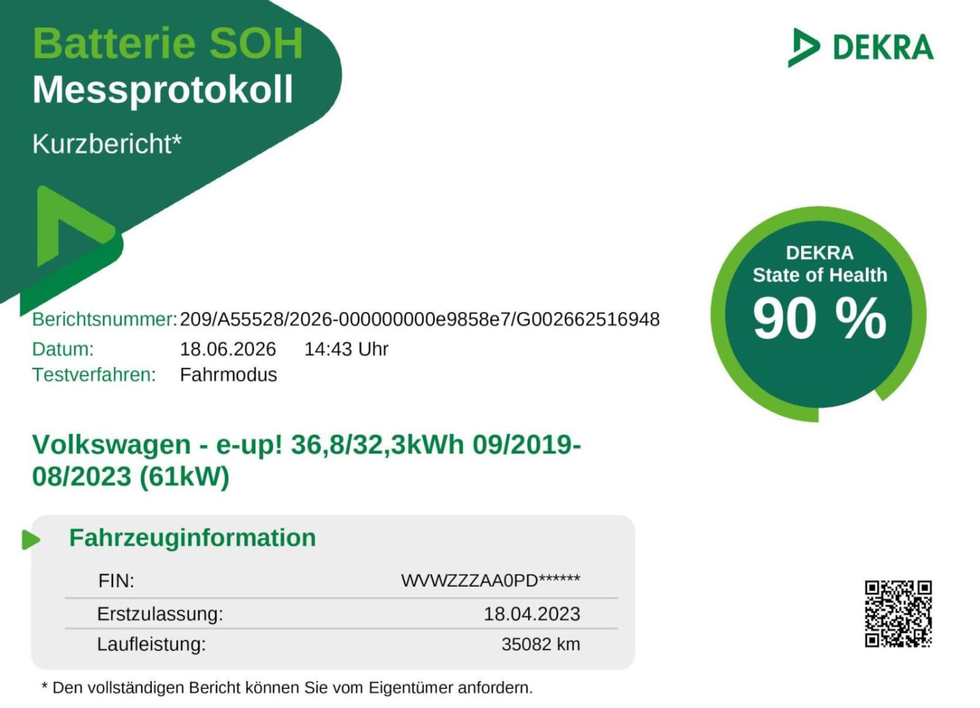Volkswagen e-up! Edition
