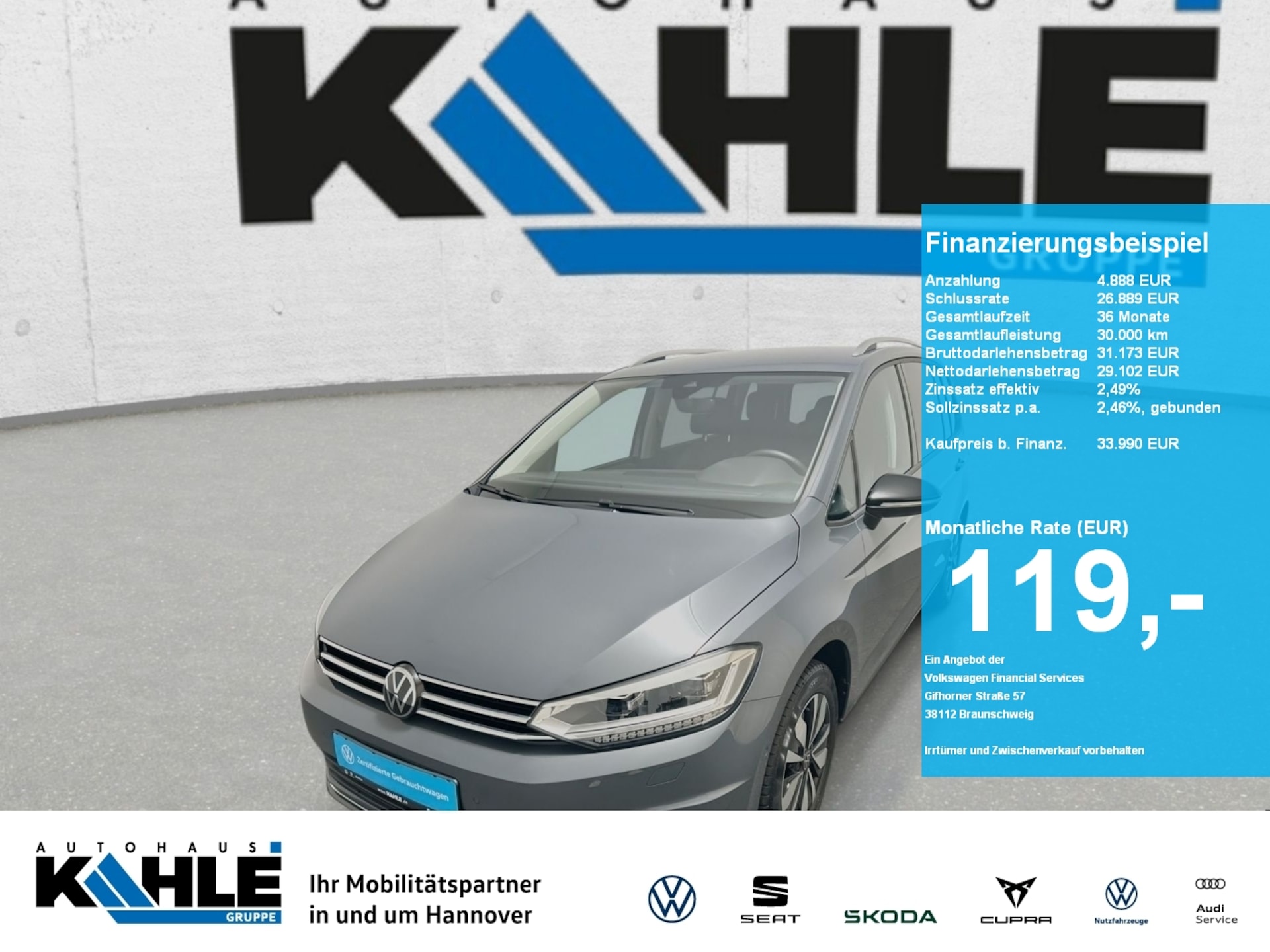 Volkswagen Touran Comfortline