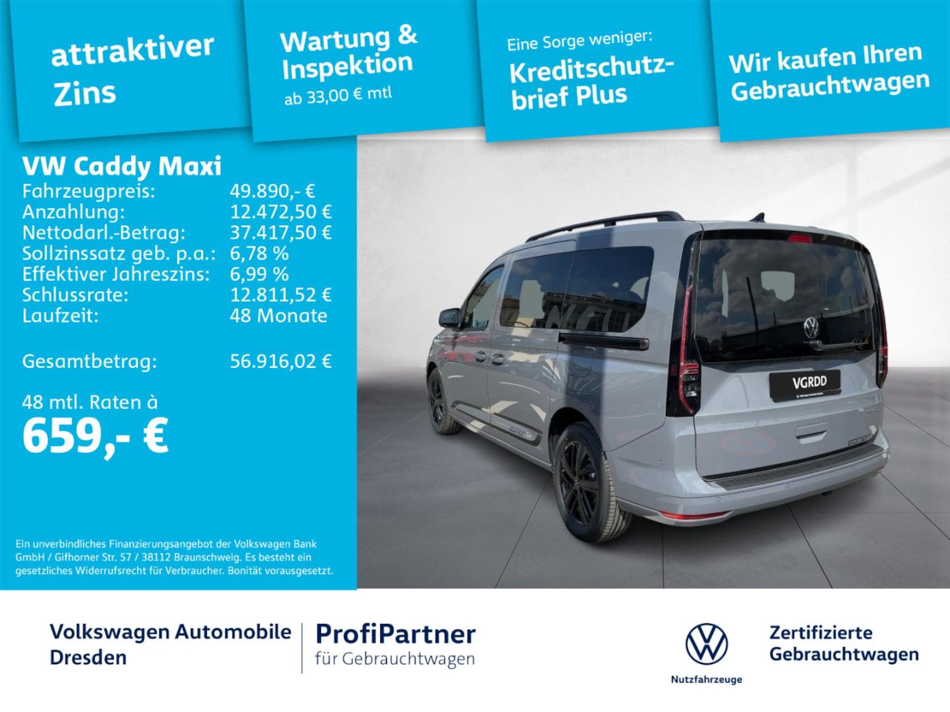Volkswagen Caddy Maxi Life
