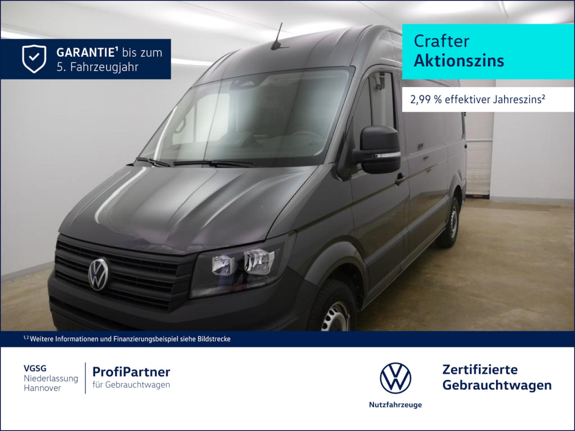 Volkswagen Crafter Kasten mittlerer Radstand