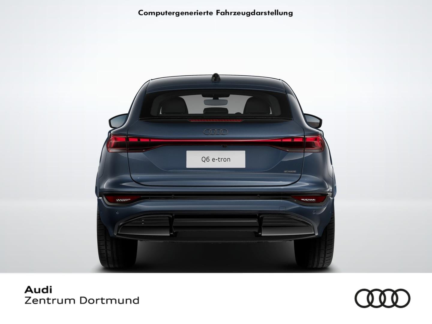 Bild über Audi Q6 Sportback e-tron e-tron quattro - für weitere Informationen kontaktieren Sie den Audi Partner