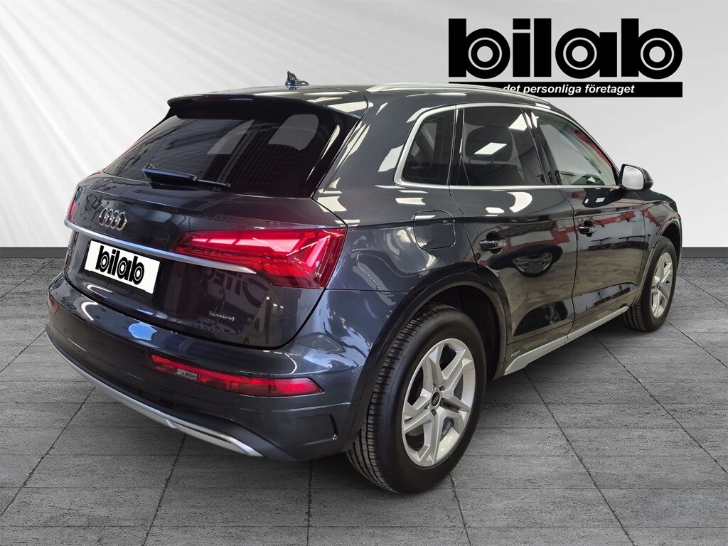 Bild som visar&nbsp;Audi Q5&nbsp;Q5 45 TFSI quattro Proline advanced 265 hk S tronic - för mer information kontakta din Audi Partner