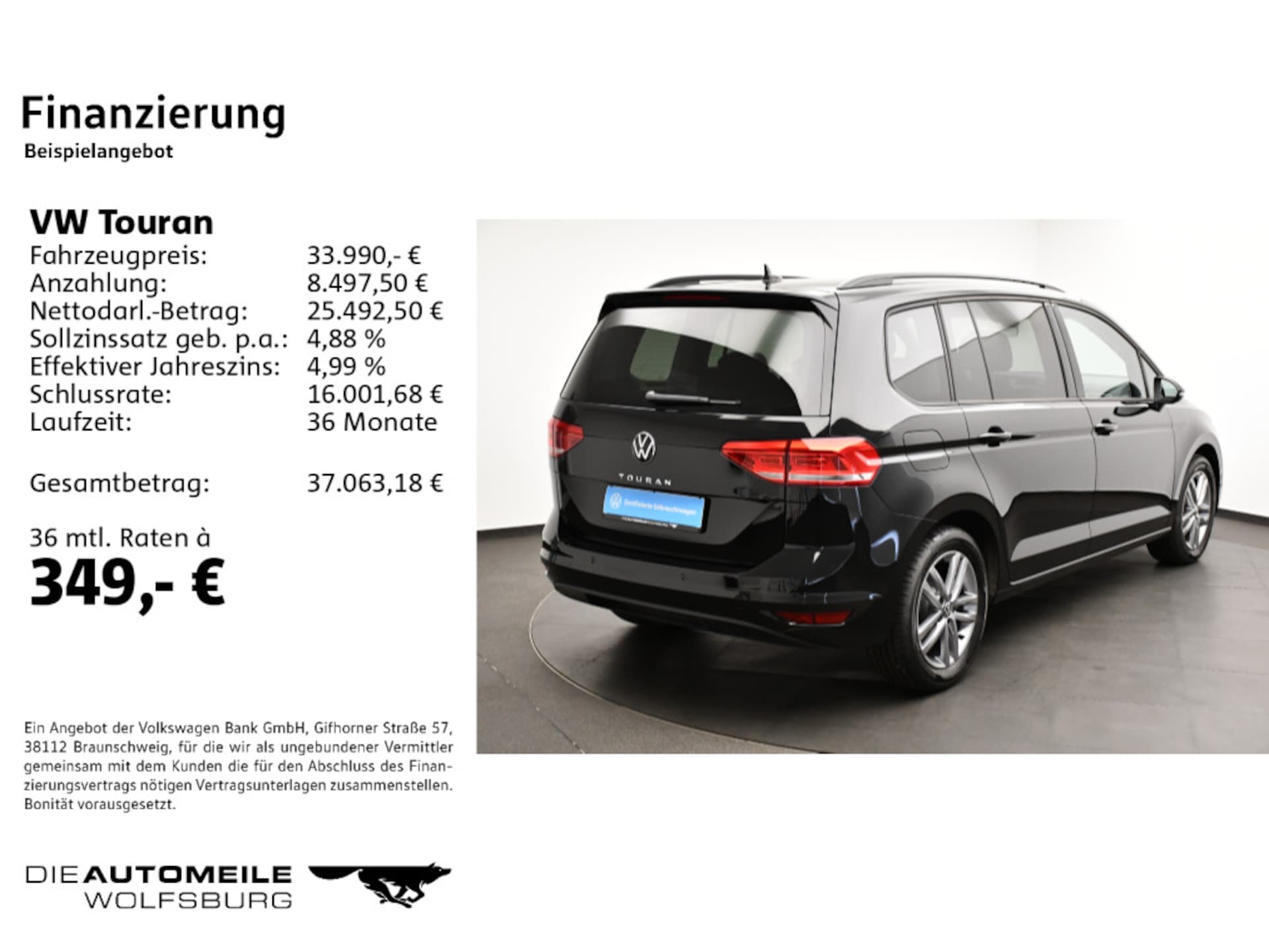 Volkswagen Touran Comfortline