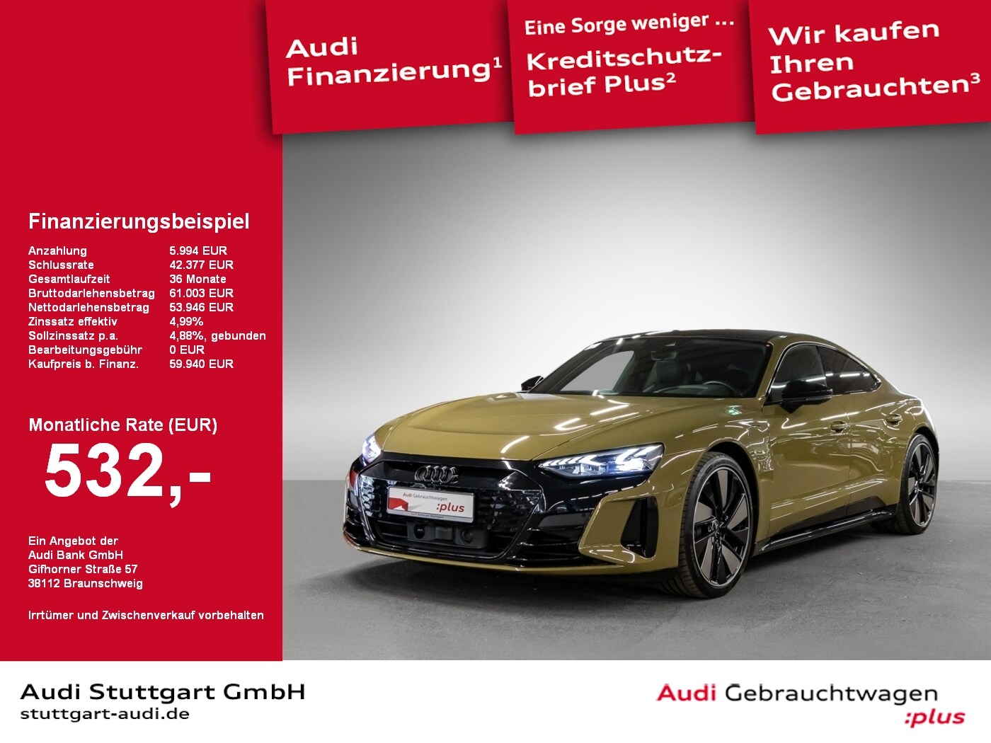 Image about Audi e-tron GT e-tron quattro