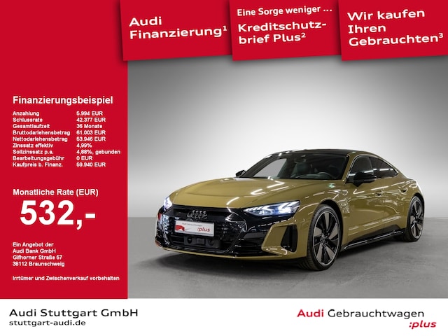 Image about Audi e-tron GT e-tron quattro