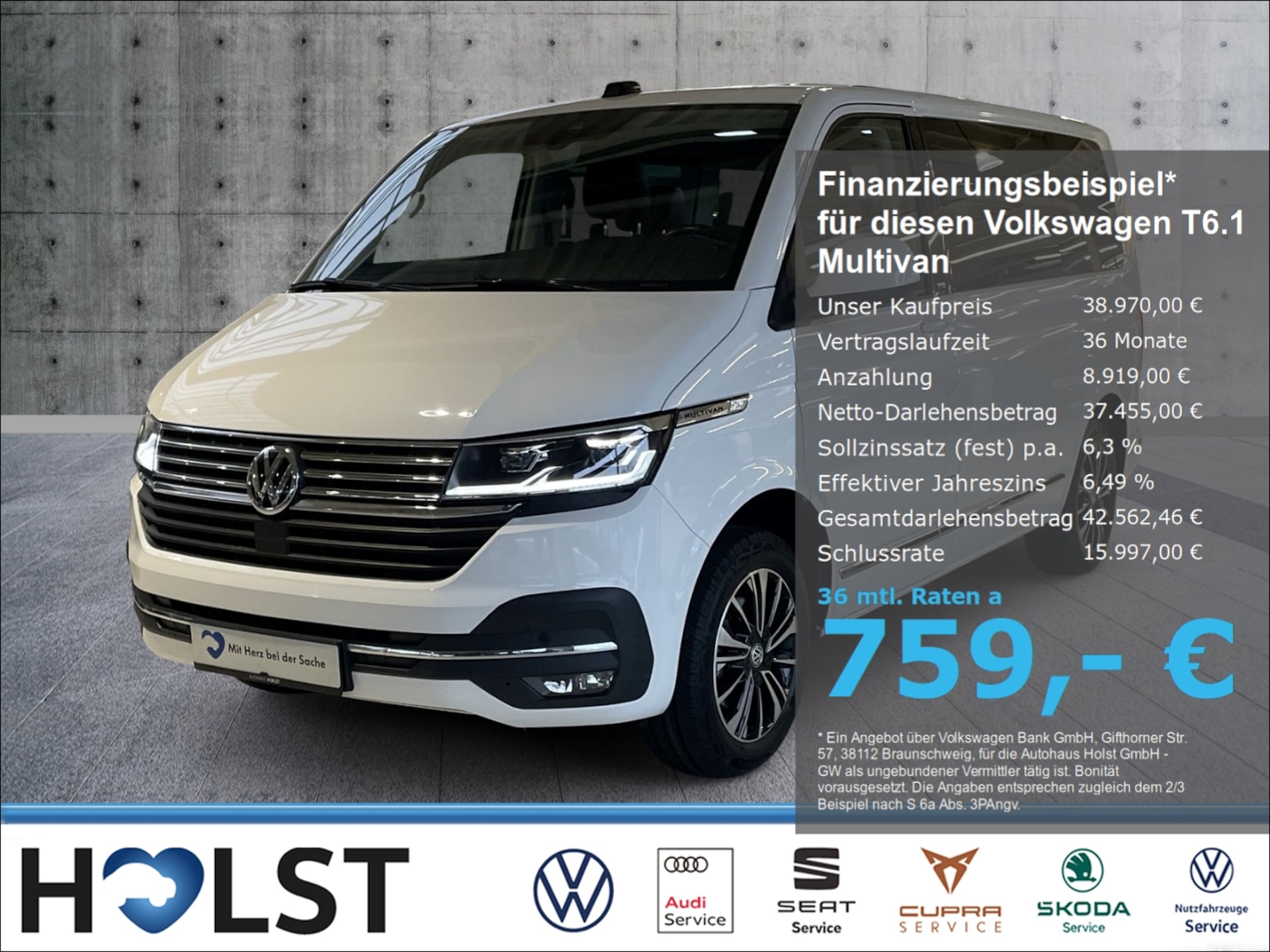Volkswagen T6.1 Multivan Comfortline