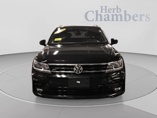 Used 2020 Volkswagen Tiguan SE R-LINE BLACK with VIN 3VV2B7AX3LM165356 for sale in Brookline, MA