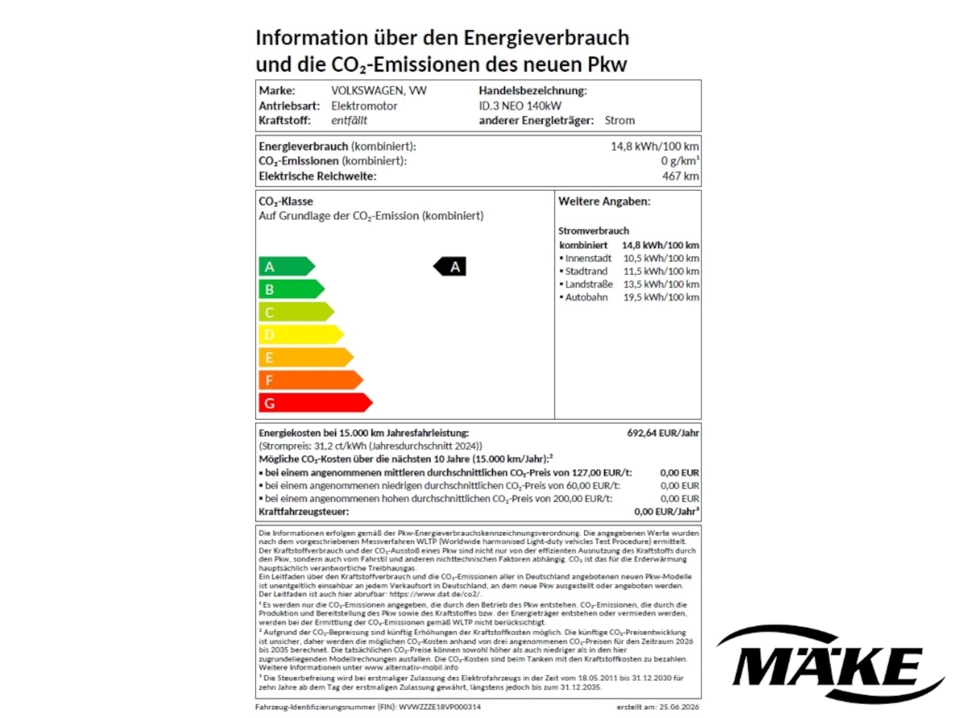 Volkswagen ID.3 Neo Style