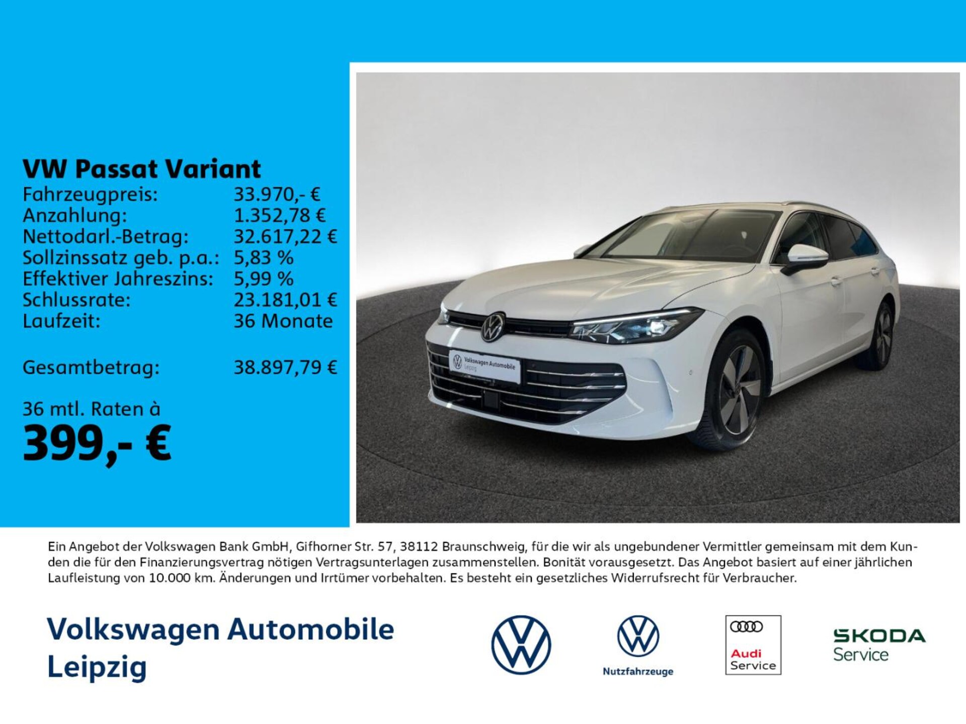 Volkswagen Passat — Volkswagen Passat Passat Business 1.5 eTSI DSG *LED*Navi*