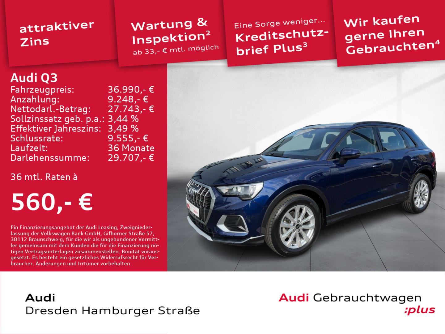 Image about Audi Q3 advanced 35 TDI quattro S tronic