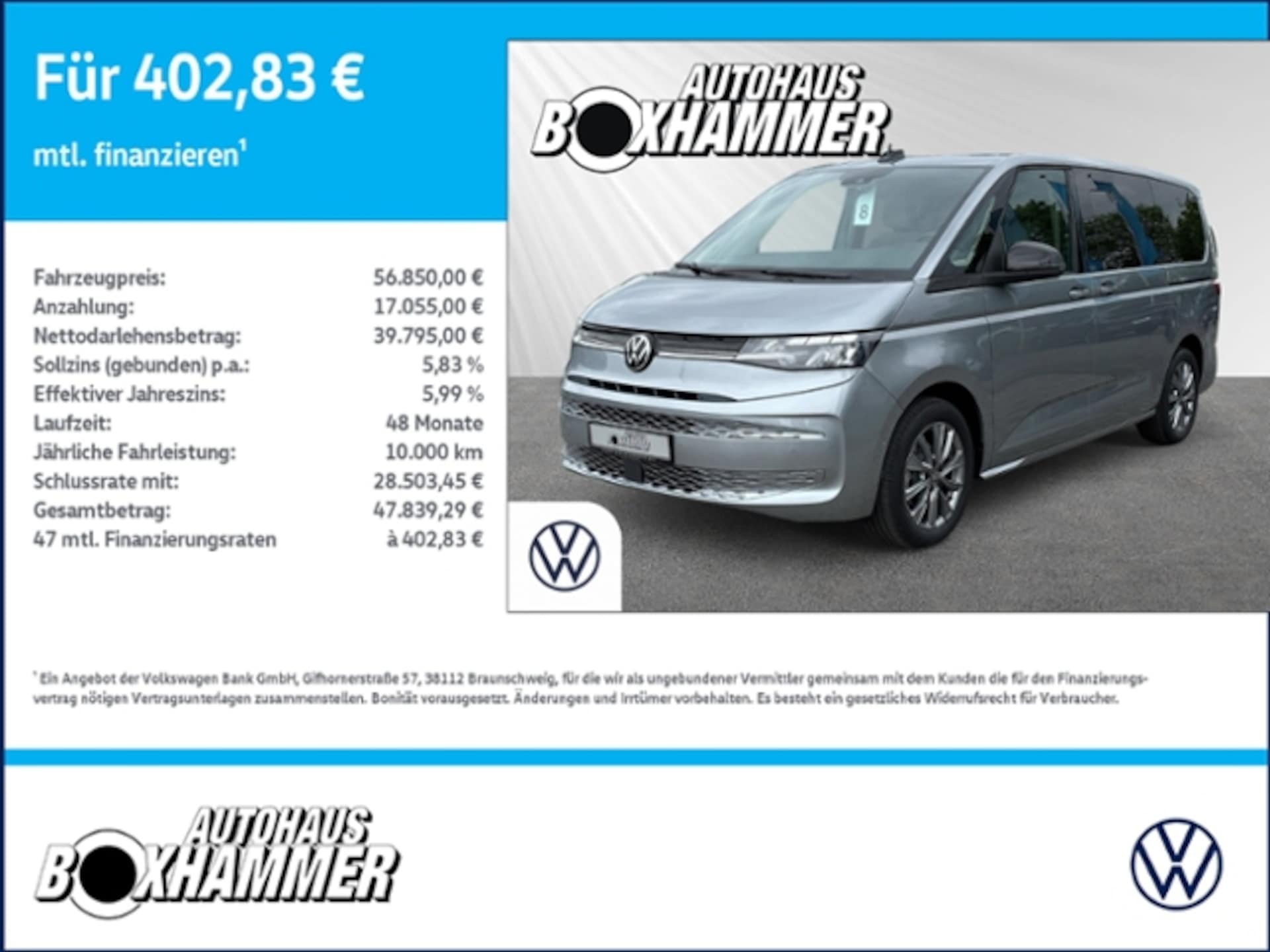 Volkswagen Multivan Langversion Life