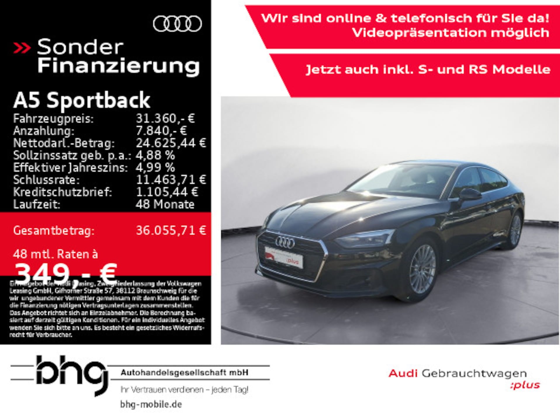Audi A5 Sportback