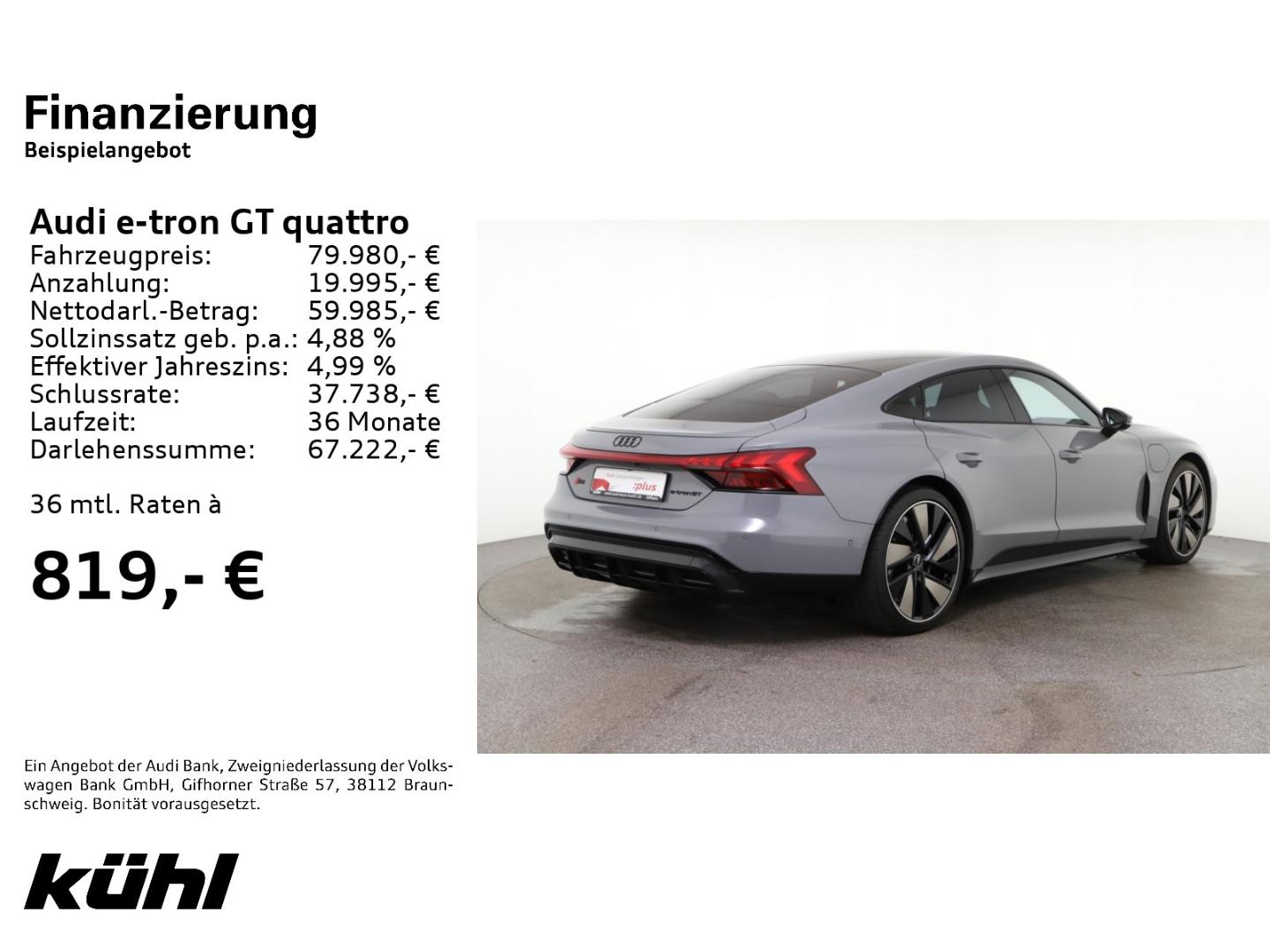 Image about Audi RS e-tron GT e-tron quattro