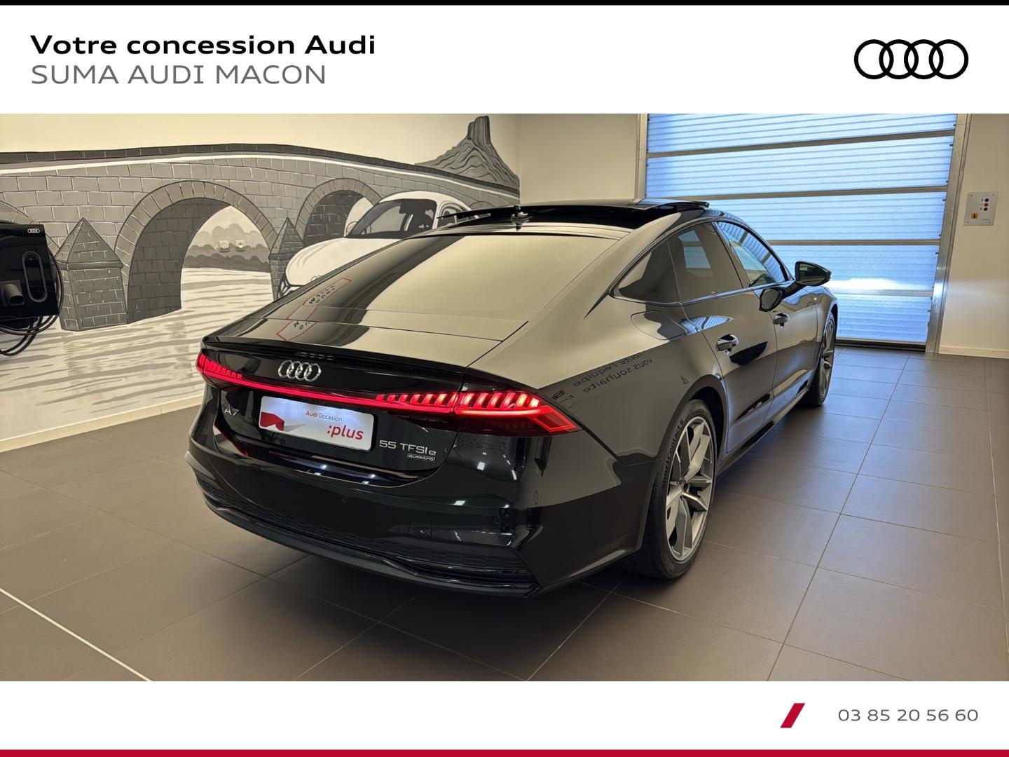 Image about Audi A7 Sportback TFSI e Competition 55 TFSI e Hybride rechargeable quattro 270 kW (367 ch) S tronic