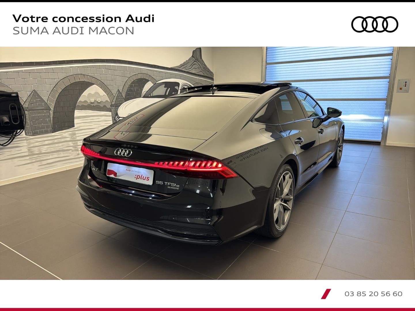 Image about Audi A7 Sportback TFSI e Competition 55 TFSI e Hybride rechargeable quattro 270 kW (367 ch) S tronic