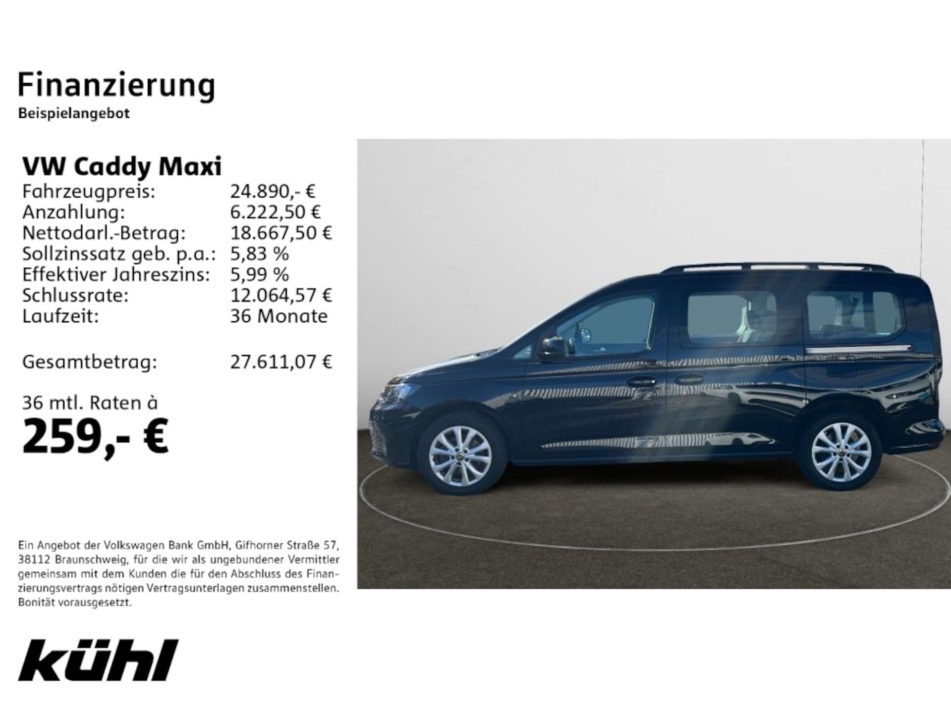 Volkswagen Caddy Maxi Life