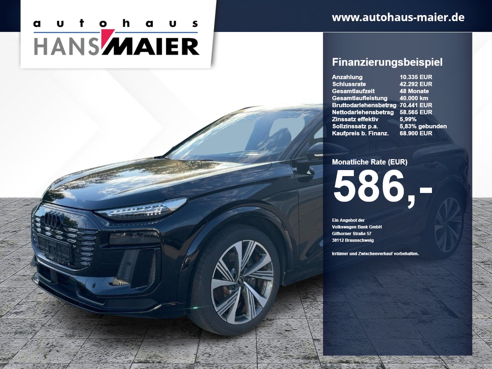 Audi SQ6 SUV e-tron 2024