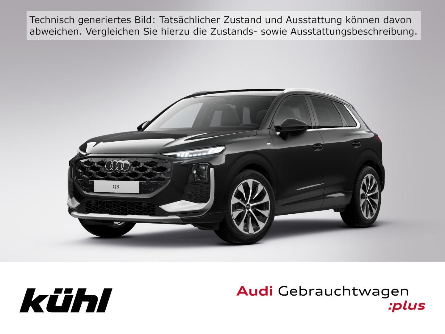 Bild über Audi Q3 SUV TFSI 110 kW S tronic - für weitere Informationen kontaktieren Sie den Audi Partner
