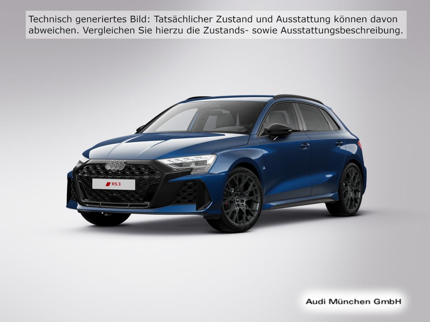 Bild über Audi RS 3 Sportback TFSI quattro 294 kW S tronic - für weitere Informationen kontaktieren Sie den Audi Partner